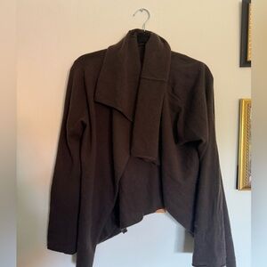 Michael Stars Brown Chashmere cardigan
